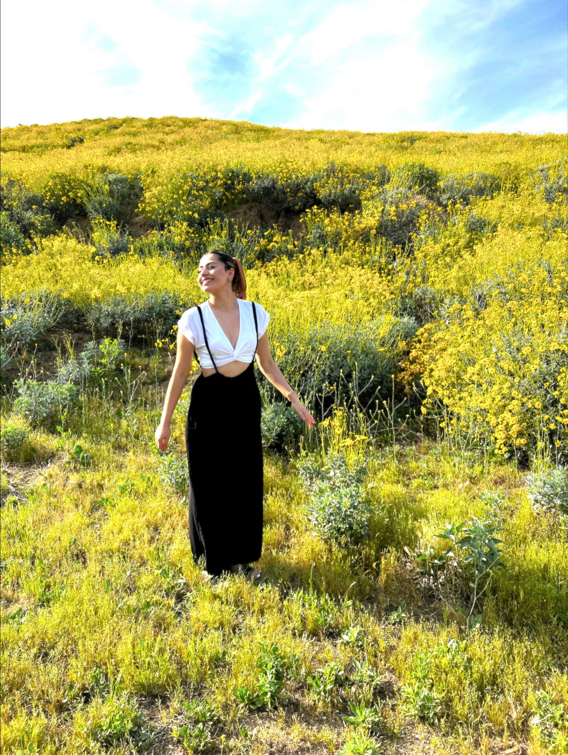 Black go-to suspenders